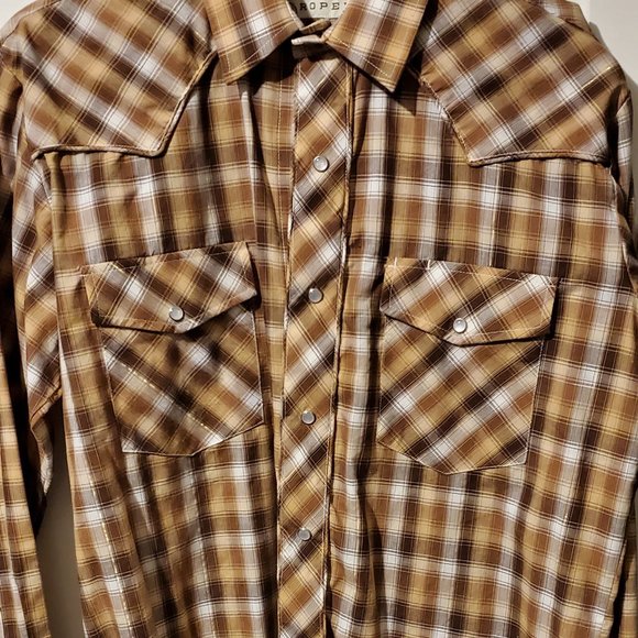 Giddy Up!  Roper Men's Western Embroidered Shirt - Picture 3 of 4